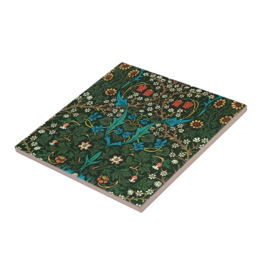 KERAMIK TILE MIT WILLIAM MORRIS "TULIPS" DESIGN FLIESE (Seite)