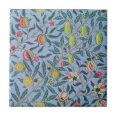 KERAMIK TILE MIT WILLIAM MORRIS "TULIPS" DESIGN FLIESE (Vorderseite)