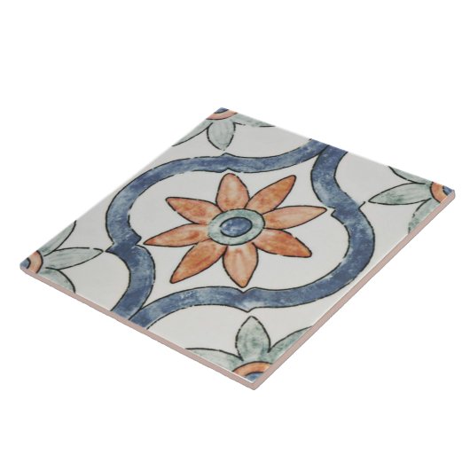 Keramik Tile - Modernes Blumendesign Fliese (Seite)
