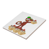 Keramik Tile Monkey Ice Creme Fliese (Seite)
