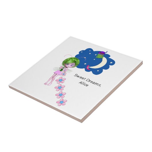 Keramik Tile Moon Blume Fliese (Seite)