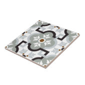 Keramik Tile - Muster Grauer Rostschwarz Fliese (Seite)