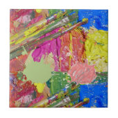 Keramik Tile Paint Fliese (Vorderseite)