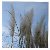 Keramik Tile - Pampas Grass Fliese (Vorderseite)