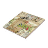 Keramik Tile Paris Frankreich Fliese (Seite)