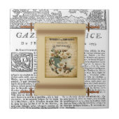 Keramik Tile Paris Frankreich Fliese (Vorderseite)