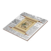 Keramik Tile Paris Frankreich Fliese (Seite)