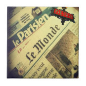 Keramik Tile Paris Frankreich Fliese (Vorderseite)