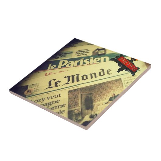 Keramik Tile Paris Frankreich Fliese (Seite)