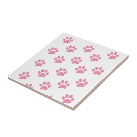 Keramik Tile Pink Paws Tierheim Katzen Hunde Fliese (Seite)