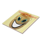 Keramik Tile Potato, Französisch Fries, Gelber Str Fliese (Seite)