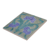 Keramik Tile - Reproduction Art Nouveau Lilac Fliese (Seite)