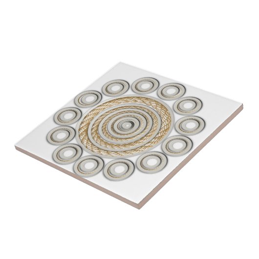 Keramik Tile Rope Country Style Fliese (Seite)