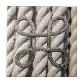 Keramik Tile Rustic Rope Nature Country Fliese (Vorderseite)