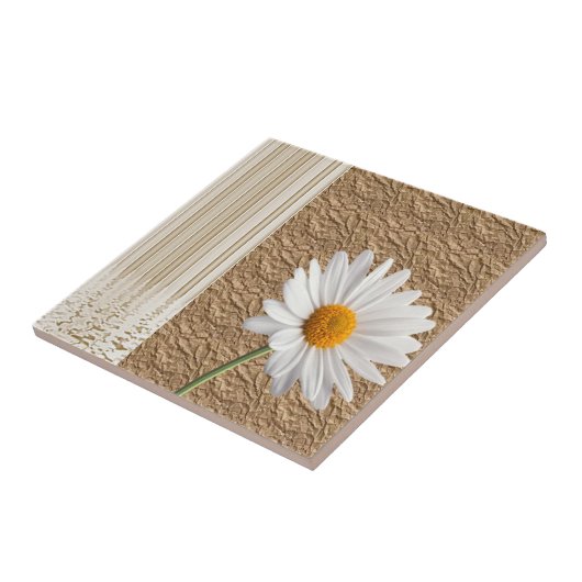 Keramik Tile Rustikale Beige Blume Blumenkohl Fliese (Seite)