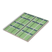 Keramik Tile Rustikale grüne Landstreifen Fliese (Seite)