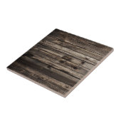 Keramik Tile Rustikales Dunkles Holz Fliese (Seite)