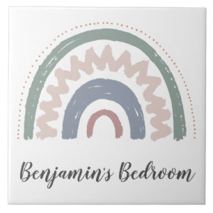Keramik Tile - Schlafzimmersignatur Regenbogendesi Fliese