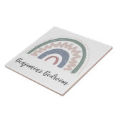 Keramik Tile - Schlafzimmersignatur Regenbogendesi Fliese (Seite)
