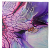 Keramik Tile - Schmetterlingsflüge Abstrakt Fliese (Vorderseite)