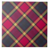Keramik Tile - Schottischer Tartan Fliese (Vorderseite)