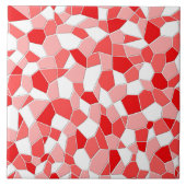 Keramik Tile - Shades of Red Mosaic Fliese (Vorderseite)