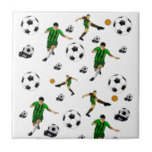 Keramik Tile Soccer Fliese (Vorderseite)