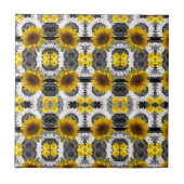 Keramik Tile Sonnenblume Fliese (Vorderseite)