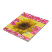 Keramik Tile Sonnenblume Fliese (Seite)