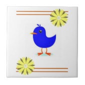 Keramik Tile Sonnenblume Fliese (Vorderseite)