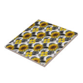 Keramik Tile Sonnenblume Fliese (Seite)