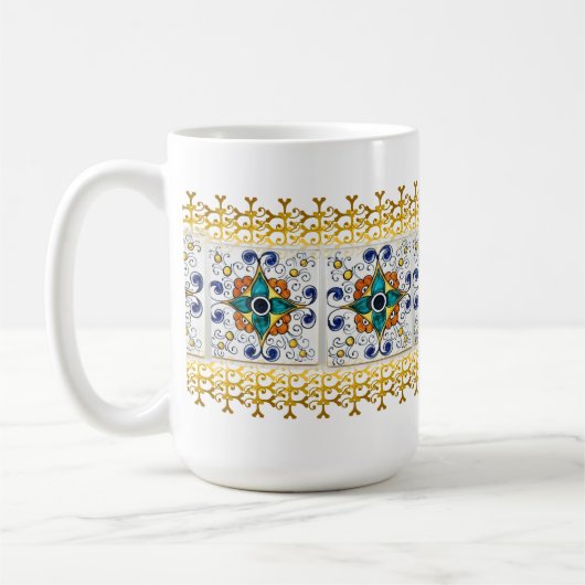 Keramik Tile Tasse (Links)