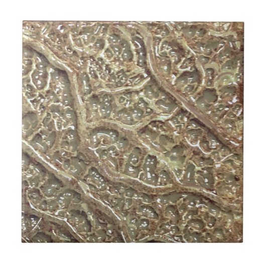 Keramik Tile Textured Taupe Fliese (Vorderseite)