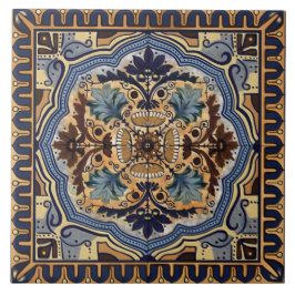 Keramik Tile - Traditionelle italienische Blues un Fliese