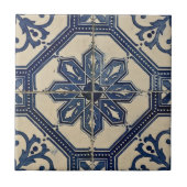 Keramik Tile - Traditionelles Portugiesisches Azul Fliese (Vorderseite)