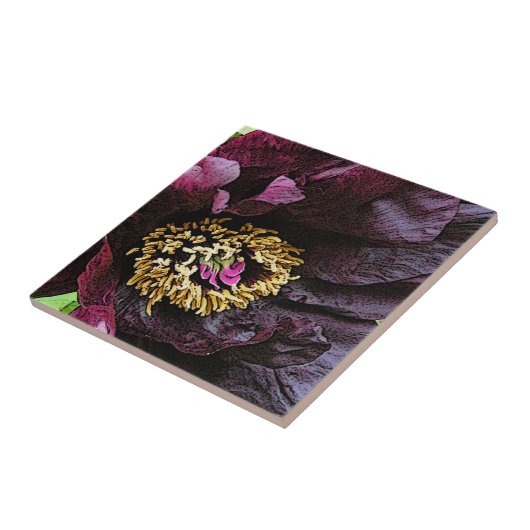 Keramik TILE/TRIVET "ÄGPPLANFARBENE PERSONEN" Fliese (Seite)