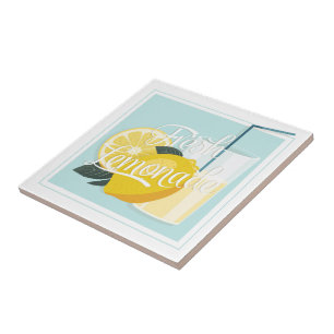 Keramik Tile/Trivet-Lemonade Keramik Tile Fliese