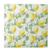 Keramik Tile/Trivet Lemons Fliese (Vorderseite)