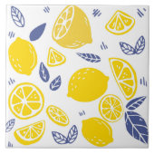 Keramik Tile/Trivet-Lemons Keramik Tile Fliese (Vorderseite)
