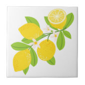 Keramik Tile/Trivet-Lemons Keramik Tile Fliese (Vorderseite)
