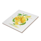 Keramik Tile/Trivet-Lemons Keramik Tile Fliese (Seite)