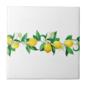 Keramik Tile/Trivet-Lemons Keramik Tile Fliese (Vorderseite)