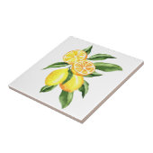 Keramik Tile/Trivet-Lemons Keramik Tile Fliese (Seite)