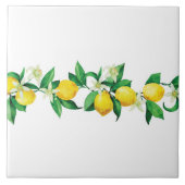 Keramik Tile/Trivet-Lemons Keramik Tile Fliese (Vorderseite)