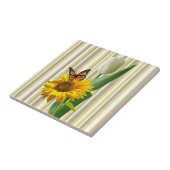 Keramik Tile Tulips Butterfly Sonnenblume Fliese (Seite)