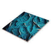 Keramik Tile " Türkische Waves IV" Fliese (Seite)