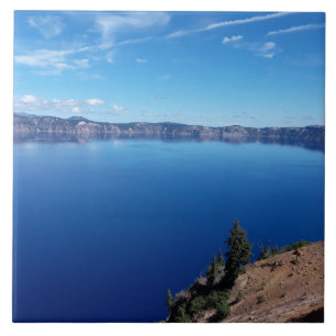 Keramik Tile Untersetzer Krater Lake