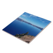 Keramik Tile Untersetzer Krater Lake (Seite)