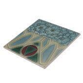 Keramik Tile - Vintage Aussicht Jugendstil-Florenz Fliese (Seite)