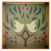 Keramik Tile - Vögel lieben Fliese (Vorderseite)